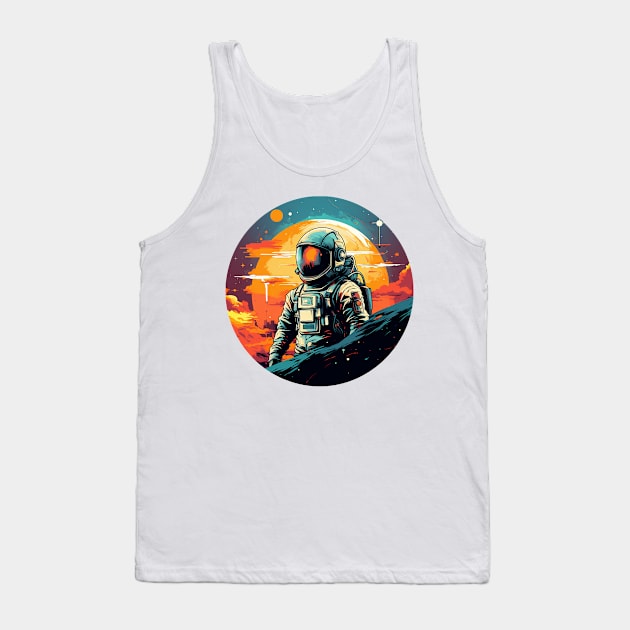 astronaut Tank Top by weirdesigns